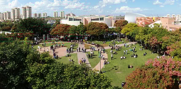El campus del Centro Interdisciplinario de Israel en Herzliya. 