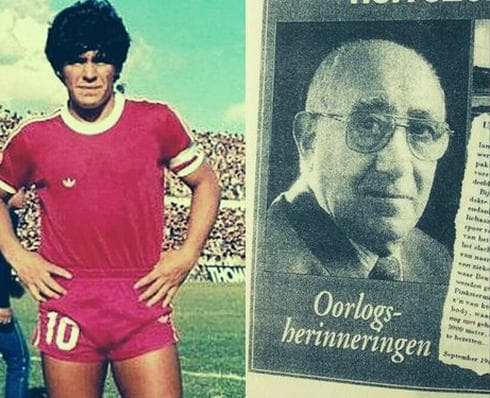 Maradona y una historia poco conocida con un sobreviviente del Holocausto. 