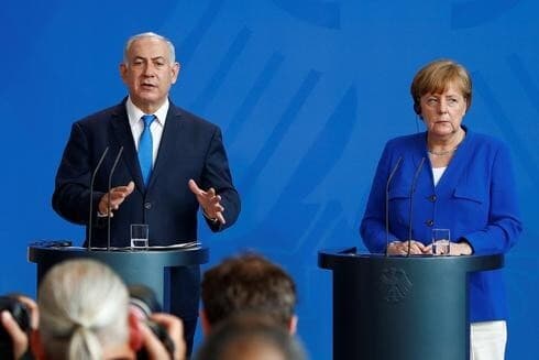 El primer ministro Benjamín Netanyahu y la canciller alemana Angela Merkel. (Reuters) El primer ministro Benjamin Netanyahu y la canciller alemana Angela Merkel se reúnen en Berlín.