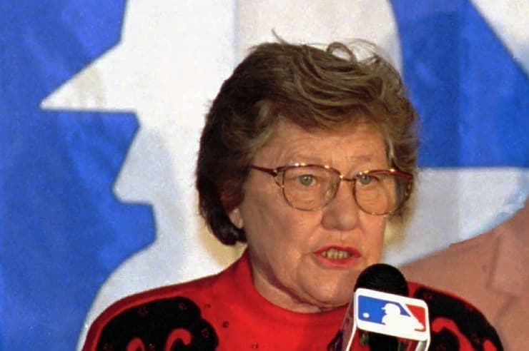 A lo largo de su vida Marge Schott se hizo conocida por sus declaraciones racistas. (AP) Schott