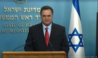 El Ministro de finanzas Israel Katz. 