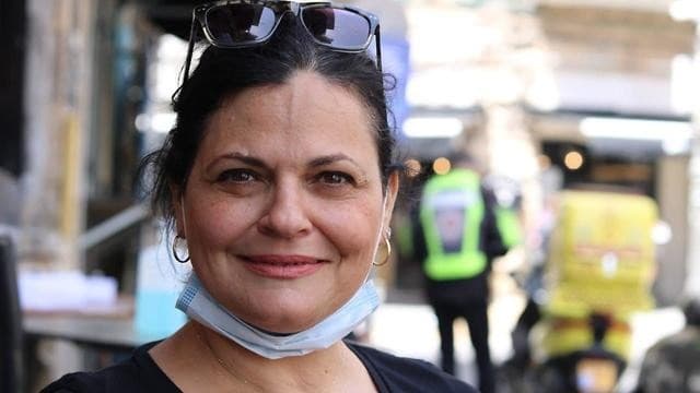 Galit Ivgui Cohen, una habitante desempleada de Eilat. "¿Qué puede hacer una persona de mi edad ahora?" desempleo