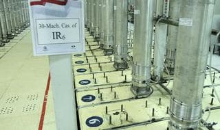 Las centrifugadoras iraníes permiten fabricar un arma nuclear en poco tiempo. 