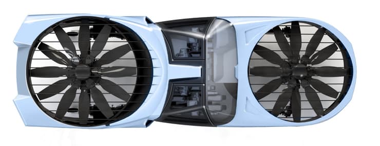 CityHawk tendrá un sistema de hélice Fancraft. 
