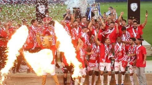 Hapoel Beer Sheva, campeón de la Copa del Estado de Israel y uno de los cuatro equipos israelíes que jugarán competencias europeas. (Ynet) Hapoel Beer Sheva