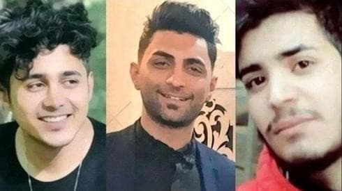 Irán suspendió la ejecución de los tres iraníes que participaron de las protestas.