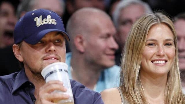 Bar Rafaeli y Leonardo DiCaprio.