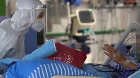 Sala de coronavirus en el hospital Sheba, cerca de Tel Aviv. 