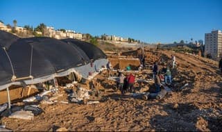 Excavaciones en Jersualem.