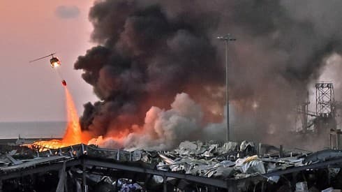 Explosión en Beirut.