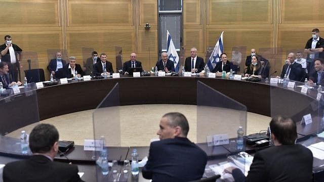 Gabinete de coronavirus del gobierno de Israel. 