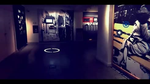 Los pasillos del Museo del Holocausto de Buenos Aires ahora se pueden recorrer desde todo el mundo. (Museo del Holocausto de Buenos Aires) Museo del Holocausto Recorrido