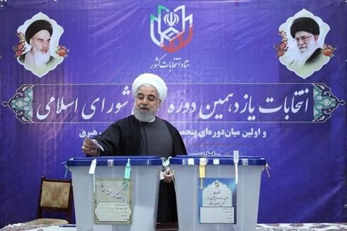 Hassan Rouhani, presidente de Irán. 
