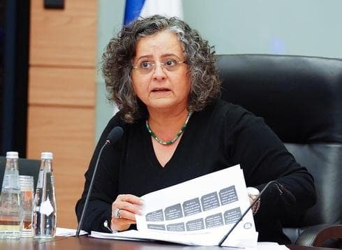 Aida Touma-Suleiman, parlamentaria de la Lista Conjunta. 