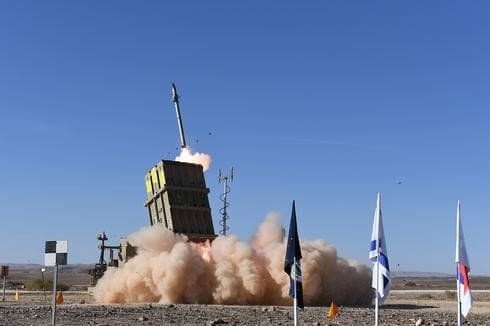 Sistema de defensa Cúpula de Hierro. 