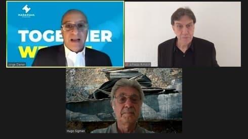 Hadassah Internacional convocó a los dos empresarios que producirán la vacuna contra el coronavirus en América Latina. 