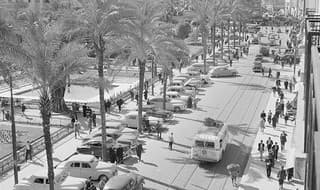 La ciudad de Beirut en los años 50. 