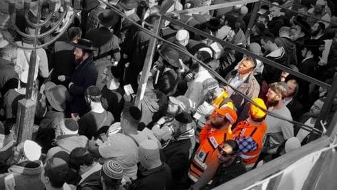 Peregrinación a la tumba del Rebbe Nachman en 2019.