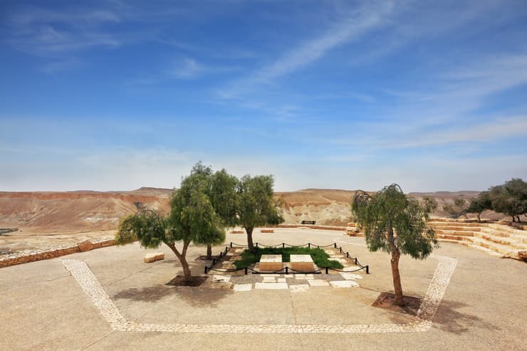 Una caminata corta y muy bonita para comenzar cerca de la tumba de David Ben Gurion. (Shutterstock) Desierto de Israel