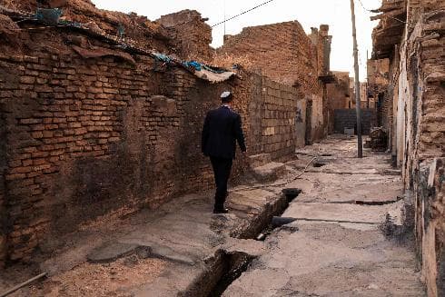 Ruinas de una antigua sinagoga en Erbil, capital del Kurdistán iraquí. 
