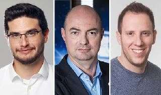 Dean Sysman, Yigal Unna y Gal Avidan. 