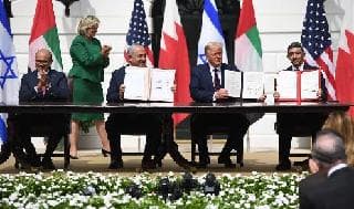 EAU Bahrein Trump Netanyahu