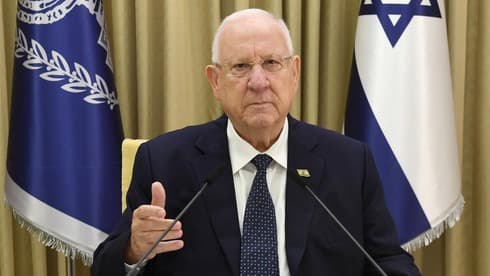 Mensaje autocrítico del presidente Rivlin antes del cierre general en Israel. (Mark Neiman) Rivlin