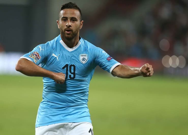 El mediocampista de la selección nacional de Israel, Dia Saba. 