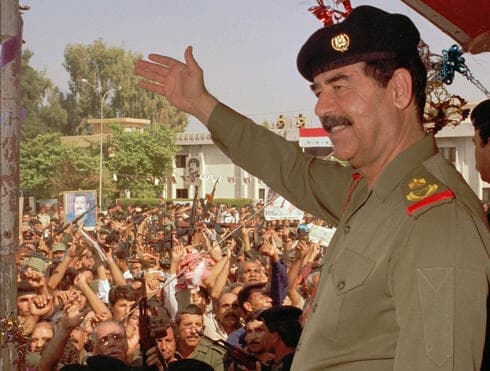 Sadam Hussein, presidente de Irak hasta su derrocamiento en 2003. 
