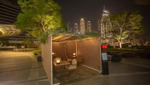 Celebración de Sucot en el corazón de Dubai. 