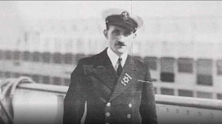 Israel David Davis, bisabuelo de Ephraim Kamisar y oficial de religión judía del "Queen Mary". (Ephraim Kamisar) Israel David Davis, bisabuelo de Ephraim Kamisar y oficial de religión judía del "Queen Mary".