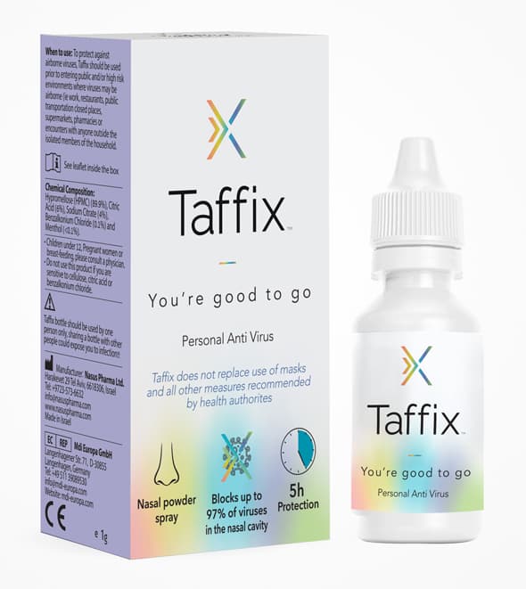 El spray nasal elaborado por Nasus Pharma. 