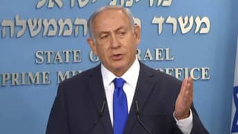 Primer ministro, Benjamín Netanyahu. 