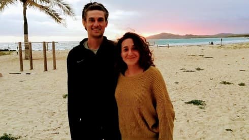 Pandemia mediante, Andrey y Tali hace un año se fueron de Israel y no pudieron regresar. (Gentileza) Tali Andrey Ecuador