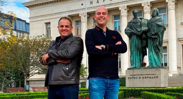 Josh Shoham y Rami Nahum, de AppGreat. 