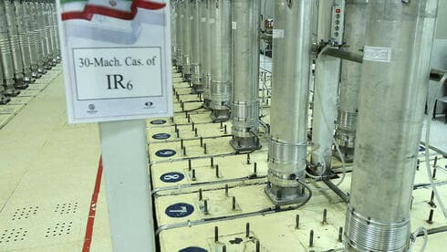 Planta de enriquecimiento de uranio en Natanz, Irán.