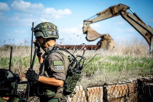 Custodia de las FDI en la frontera entre Israel y Siria. 