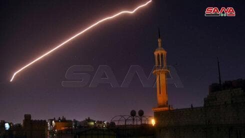 Bombardeo de Israel en Siria. 