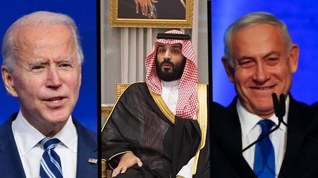 ¿Mensaje para Joe Biden? Israel y Arabia Saudita confirmaron la reunión entre Netanyahu y el príncipe heredero Mohammad bin Salman. (AFP/AP) ¿Mensaje para Joe Biden? Israel y Arabia Saudita confirmaron la reunión entre Netanyahu y el príncipe heredero Mohammad bin Salman.
