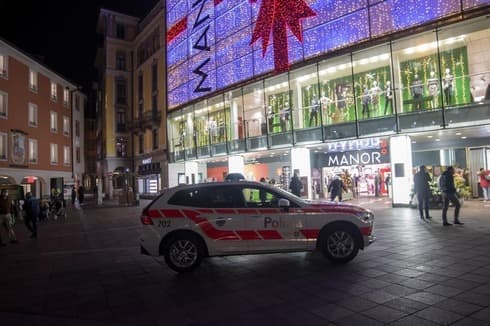 Tras el ataque, la policía suiza investiga un móvil terrorista. 