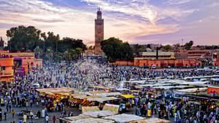 Ciudad de Merrakech. 