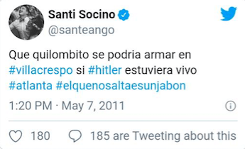 Tweets racistas de Los Pumas
