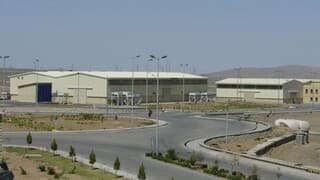 Sitio de investigación nuclear de Irán en Natanz. 