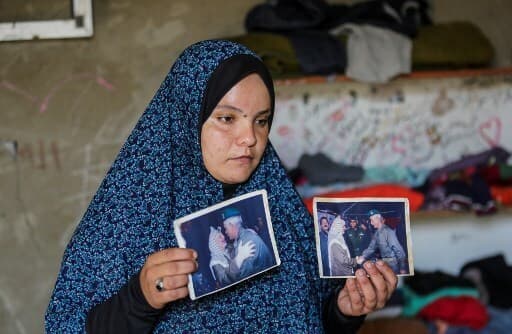 Mona, la hija mayor de Abu Hashem. 