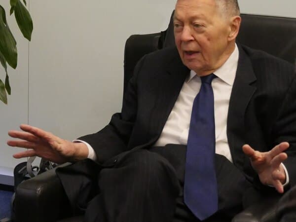 Aryeh Neier en una foto tomada en 2019. 