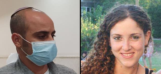 Mijal Sala y el hombre que la asesinó, que todavía preserva la tutela del hijo que tuvieron en común. 