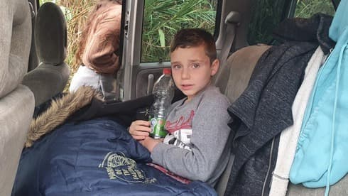 Yagel Eitam, de 8 años, fue rescatado sano y salvo. 