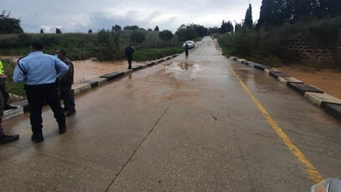 El arroyo Nahal Oved, donde cayó el pequeño. 