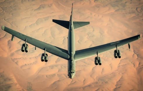 Uno de los aviones que sobrevolaron Israel. (U.S. Air Force photo by Senior Airman Roslyn Ward) Uno de los aviones que sobrevolaron Israel.