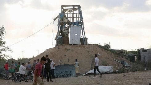 Destrucción en una posición de Hamás tras una ofensiva israelí en Gaza.